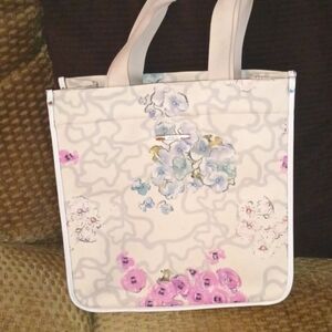 Tous Floral Cream Tote Bag